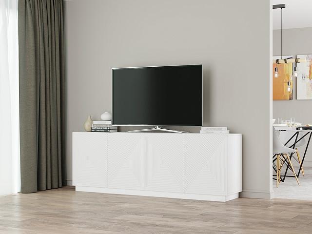 Тумба под ТВ Алиса 1 Белый