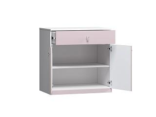 Комод Банни - 1 МДФ Розовый Лайт