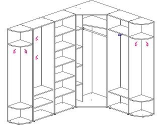 Прихожая Мебелинк 400-07