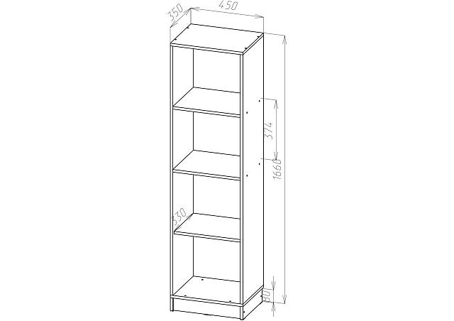 Стеллаж Сокол - 16