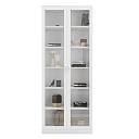 Книжный шкаф Библиограф - 2 №1 Белый