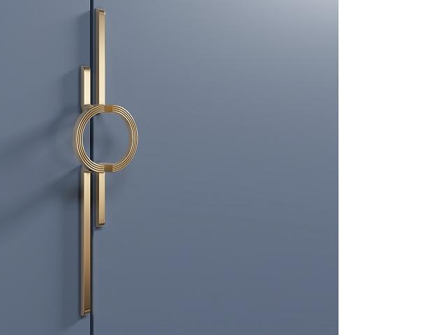 Шкаф распашной Белиз - 2 Альби Полуночно-синий