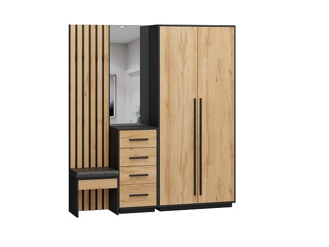 Прихожая Неаполь - 2 Черный