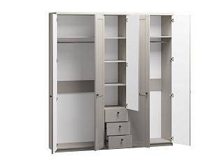 Шкаф распашной София РАХ - 13 МДФ Кашемир