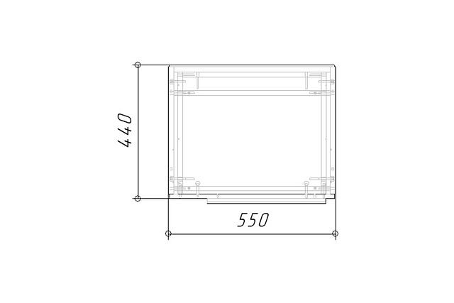 Тумба прикроватная Лорена Пакс - 4 Черный