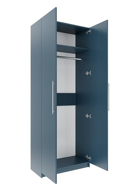 Шкаф распашной Калифорния - 2 Альби Полуночно-синий