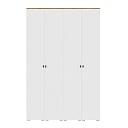 Шкаф распашной Квели - 4.1 Белый