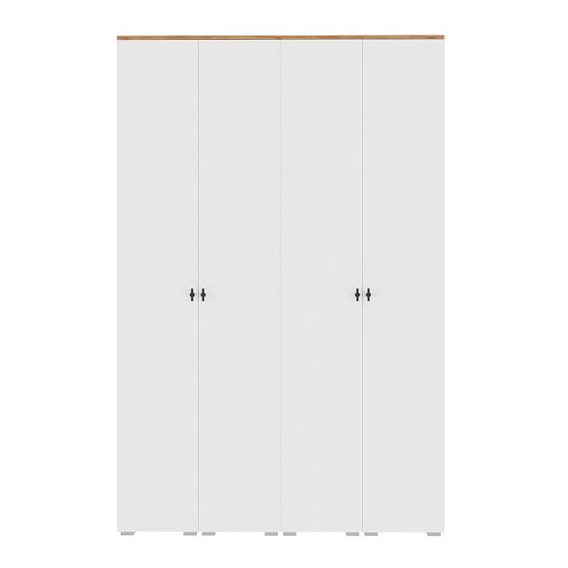 Шкаф распашной Квели - 4.1 Белый