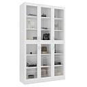 Книжный шкаф Библиограф - 3 №2 Белый