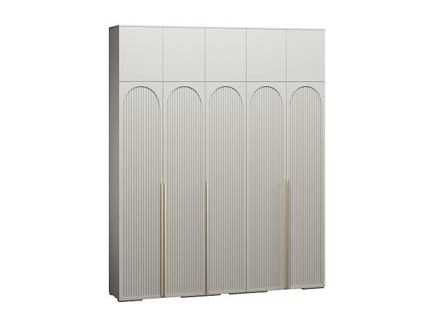 Шкаф распашной Рослин - 5 с антресолью Кашемир