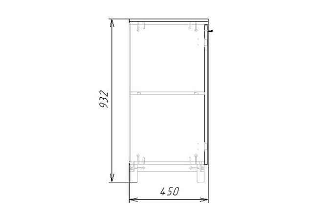 Комод Техас - 6 МДФ