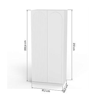 Шкаф распашной Нероли Пуш 3.2