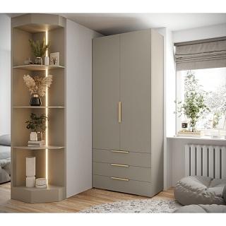 Шкаф распашной Мори - 4 Кашемир