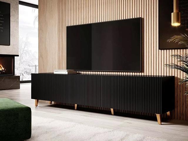 Тумба под ТВ Крит - 2 Черный