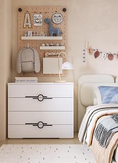 Комод Белиз - 4 Белый