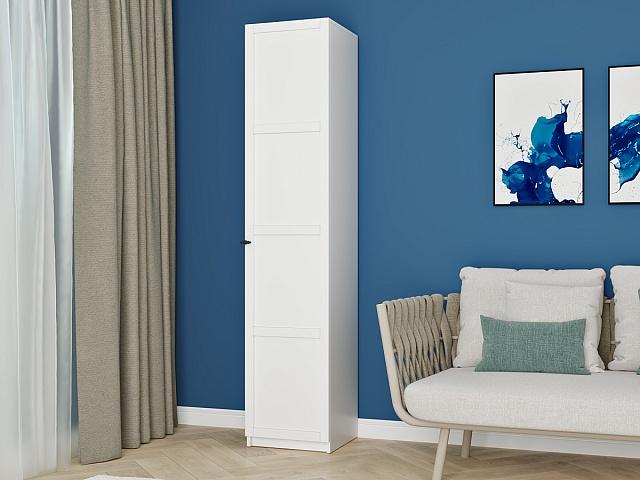 Шкаф распашной Скаген - 1 Белый