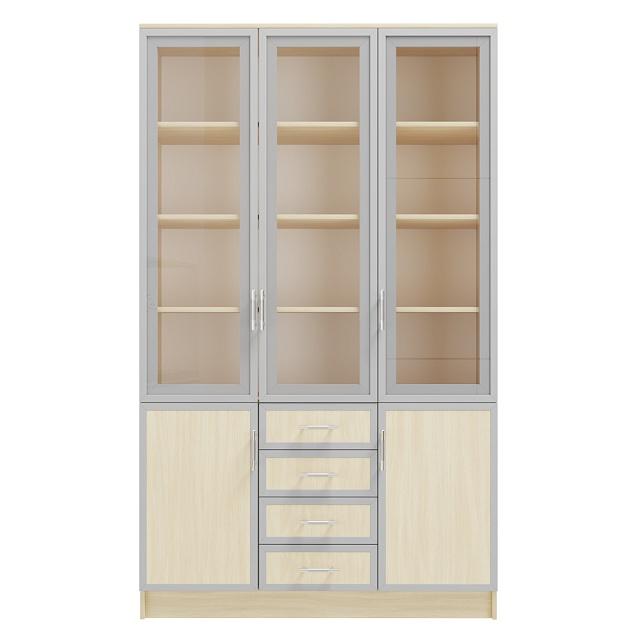 Книжный шкаф Альма - 18 Дуб Молочный