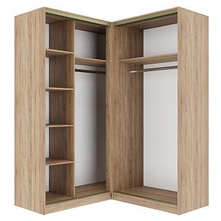 Шкаф-купе угловой Ромео - 1 Дуб Сонома