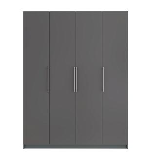 Шкаф распашной Калифорния - 4 Графит