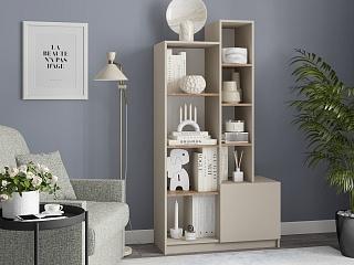 Стеллаж Оренсе - 5 Кашемир