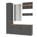 Прихожая Квели - 15 Графит