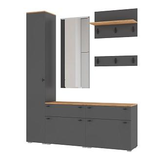 Прихожая Квели - 15 Графит