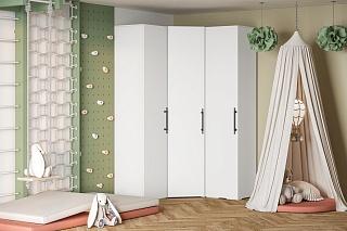 Шкаф угловой Мори-Хелена - 10 Белый