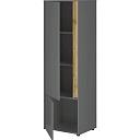 Шкаф распашной Анси-1 Антрацит