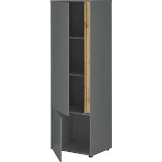 Шкаф распашной Анси-1 Антрацит