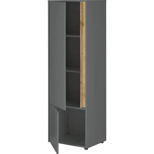 Шкаф распашной Анси-1 Антрацит