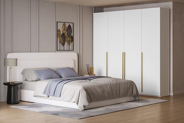 Шкаф распашной Лорена Хит - 4 Белый