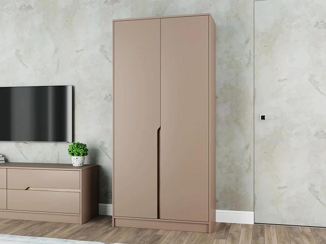 Шкаф распашной Бонди - 2 Капучино