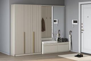 Шкаф распашной Монро - 3 Кашемир