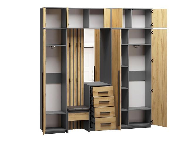 Прихожая Неаполь - 4 Графит