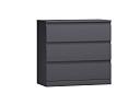 Комод Мальм - 17 Графит