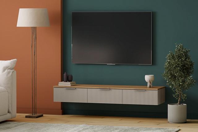 Тумба под ТВ Салерно 3 Кашемир