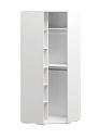 Шкаф угловой Мори-Хелена - 2 Белый