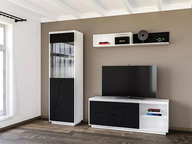 Стенка Бостон - 4 Черный