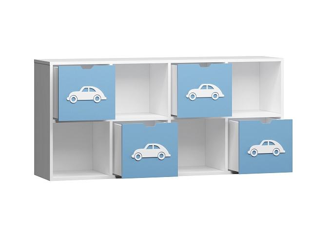 Стеллаж Kids - 5 Пастельно-Синий