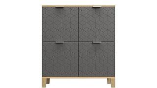 Комод Марвин Йорк - 5 Графит