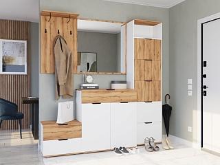 Прихожая Санти - 2 Белый