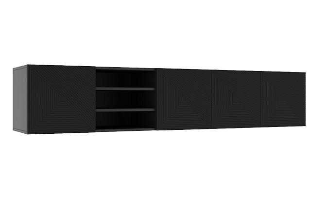 Тумба под ТВ Алиса 5 Черный