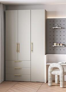 Шкаф распашной Мори-Хелена - 6 Кашемир