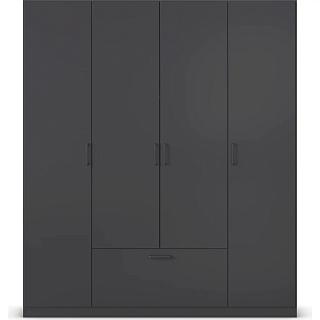 Шкаф распашной Бари - 1 Черный