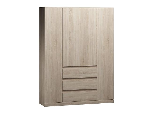 Шкаф распашной Мальм - 4 Дуб Сонома