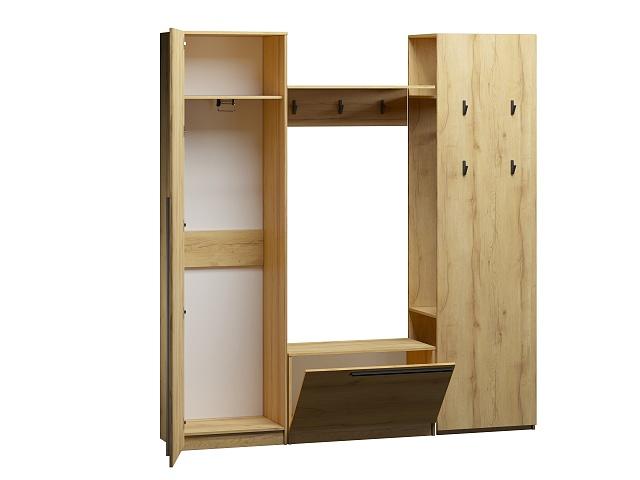 Прихожая Лорена Пакс - 4 Дуб Золотистый