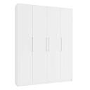 Шкаф распашной Калифорния - 4 Белый