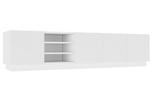 Тумба под ТВ Алиса 4 Белый