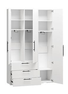 Шкаф распашной Мори-Хелена - 6 Белый