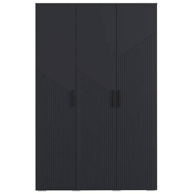 Шкаф распашной Синтра 3 Черный